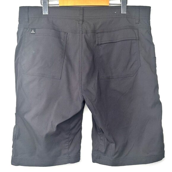 prAna Mens Shorts Breathe Cargo Chino Born from the Experience Gray Size 36 x 12 - Picture 2 of 14